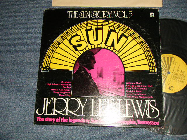 画像1: JERRY LEE LEWIS - ORIGINAL GOLDEN HITS VOL.5 (Ex/Ex++ Cutout) / 1977 US AMERICA  ORIGINAL Used LP 
