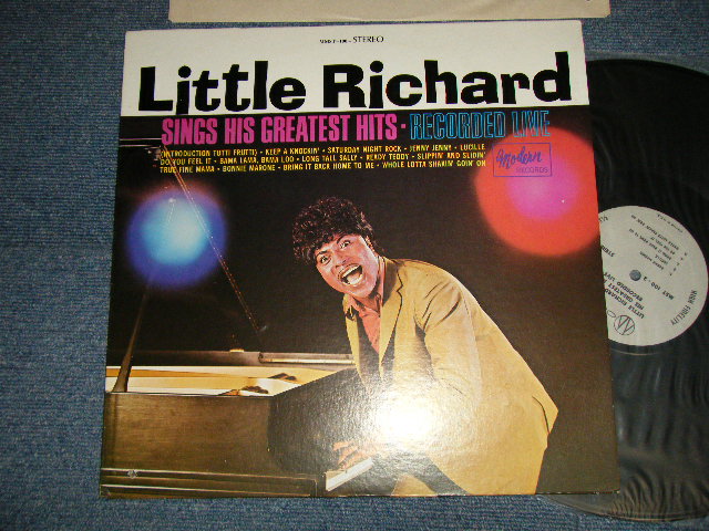 画像1: LITTLE RICHARD - SINGS HIS GREATEST HITS・RECORDED LIVE (MINT-/MINT-) / 1966 US AMERICA ORIGINAL Used LP 