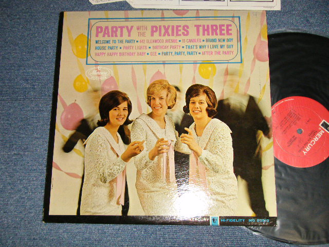 画像1: THE PIXIES THREE - PARTY WITH THE PIXIES THREE (Ex++/Ex++) / 1964 US AMERICA ORIGINAL MONO Used LP  
