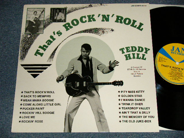 画像1: TEDDY HILL - THAT'S ROCK 'N' ROLL (NEW) / 1980 SEWDEN ORIGINAL "BRAND NEW" LP (DEAD STOCK) 