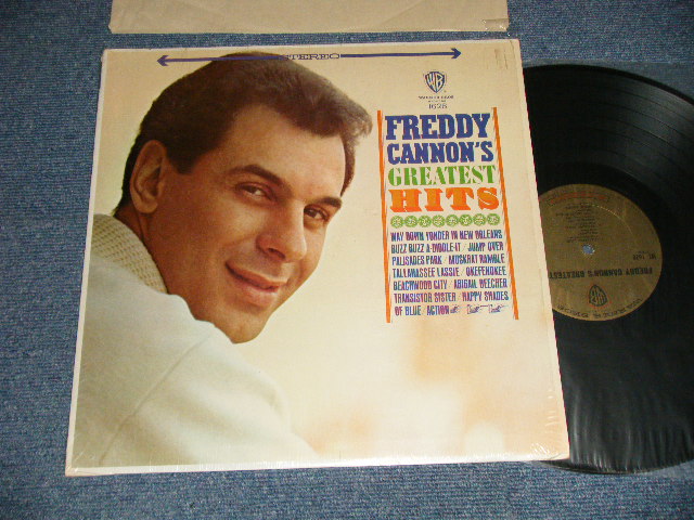 画像1: FREDDY CANNON - GREATEST HITS (MINT-/Ex+++ A-1,2:Ex++) / 1966 US AMERICA ORIGINAL 1st Press "GOLD LABEL" STEREO Used LP 