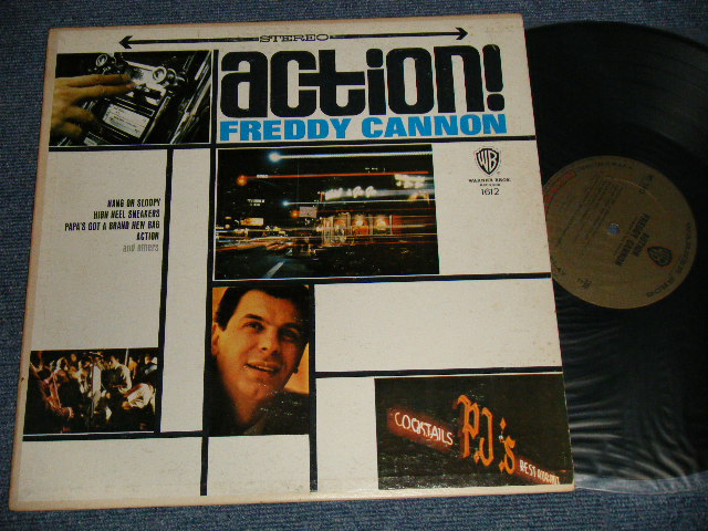 画像1:  FREDDY CANNON - ACTION! (Ex++/Ex+++ Looks:MINT-) / 1965 US AMERICA ORIGINAL 1st Press "GOLD LABEL"STEREO Used LP  