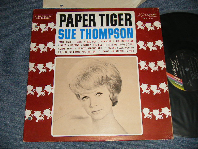 画像1: SUE THOMPSON - PAPER TIGER (Ex++/Ex+++ BB, BROWNING) / 1965 US AMERICA ORIGINAL MONO Used LP  