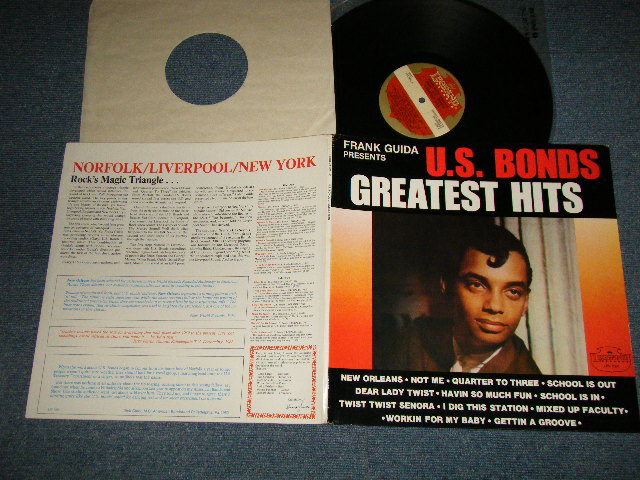 画像1: GARY U.S.BONDS - GREATEST HITS (Ex++/MINT-) / 1981 US AMERICA ORIGINAL USed LP