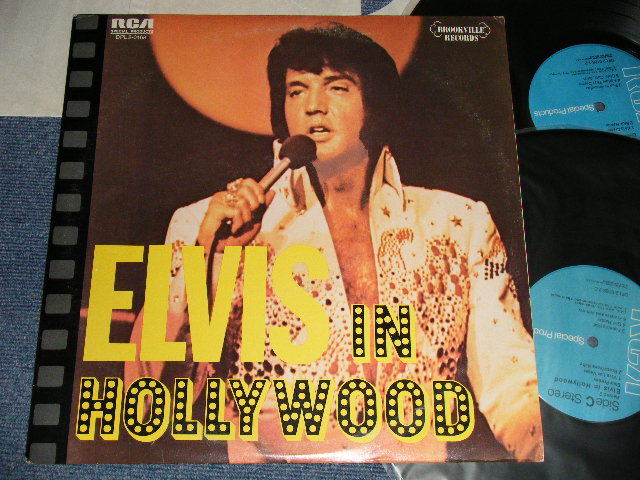 画像1: ELVIS PRESLEY - ELVIS IN HOLLYWOOD (Ex++/MINT-) / 1976 US AMERICA ORIGINAL Used 2-LP
