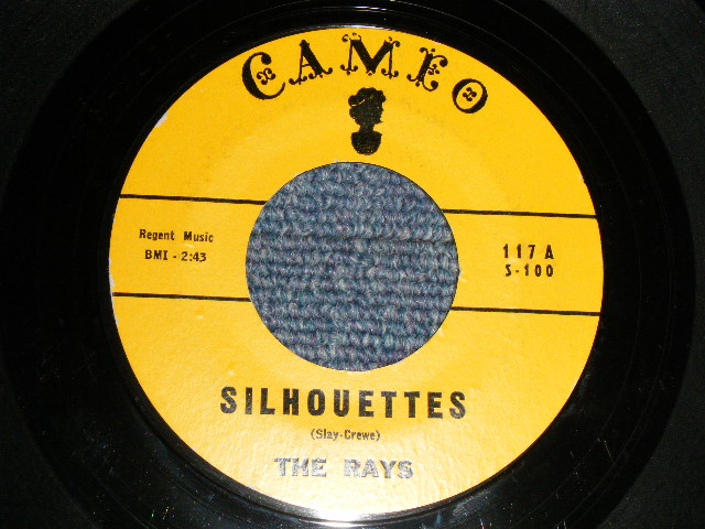画像1: The RAYS -  A)SILHOUETTES  B)DADDY COOL (Ex+++/Ex+++ / 1957 US AMERICA Original Used 7" Single 