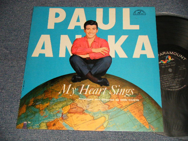 画像1: PAUL ANKA - MY HEART SINGS (Ex++/Ex++ EDSP 凸 STOL) /1959 US AMERICA ORIGINAL MONO Used LP