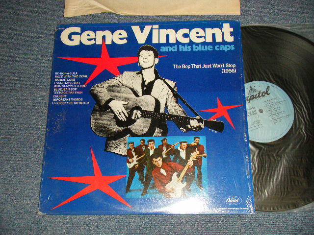 画像1: GENE VINCENT - THE BOP THAT JUST WON'T STOP (1956) (MINT/MINT-) / US AMERICA REISSUE Used LP