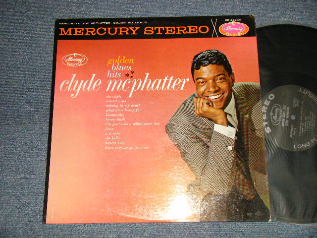 画像1: CLYDE McPHATTER(DRIFTERS/DOMINOS) - GOLDEN BLUES HITS (Ex+++, Ex++/Ex+++ Looks:MINT-) / 1961 US AMERICAORIGINAL 1st Press "BLACK Label" STEREO Used LP 