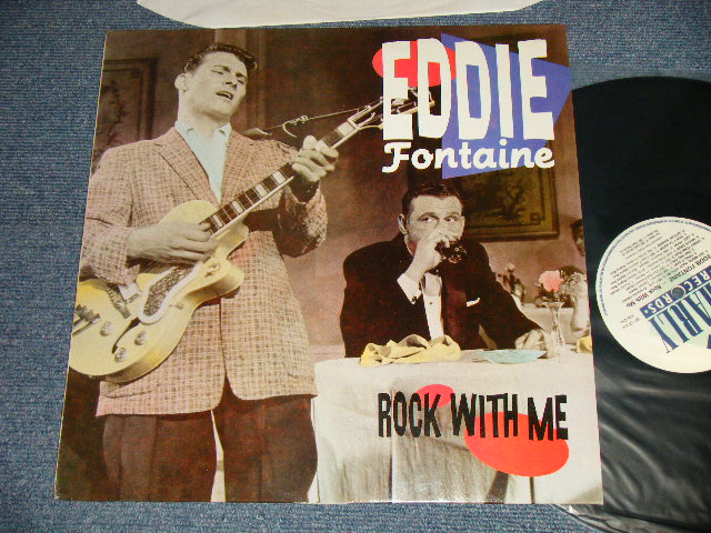 画像1: EDDIE FONTAINE - ROCK WITH ME (MINT-/MINT-)  / 1984 UK ENGLAND ORIGINAL Used LP