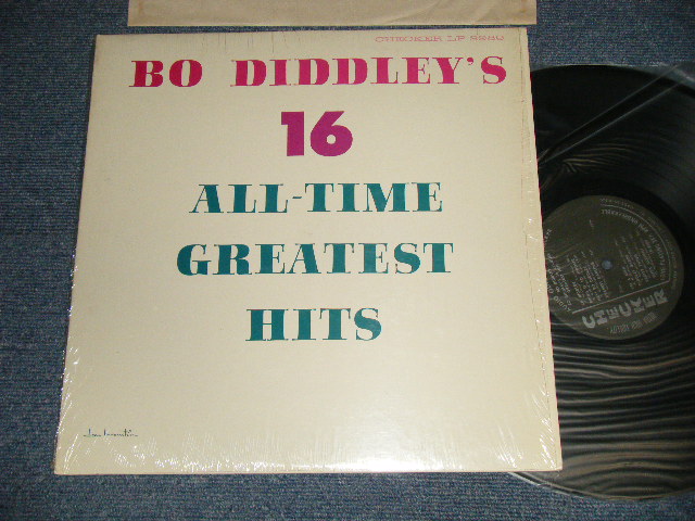 画像1: BO DIDDLEY - BO DIDDLEY'S 16 GREATEST HITS (MINT-/Ex++) / 1964 US AMERICA ORIGINAL 1st Press "BLACK with SILVER PRINT Label" Used MONO LP 