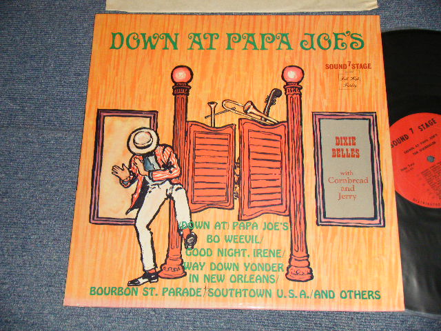 画像1: THE DIXIE BELLES With Cornbread And Jerry - DOWN AT PAPA JOE'S (Ex+++, Ex++/Ex+++ A-1,B-1:Ex) / 1963 US AMERICA ORIGINAL MONO Used LP 