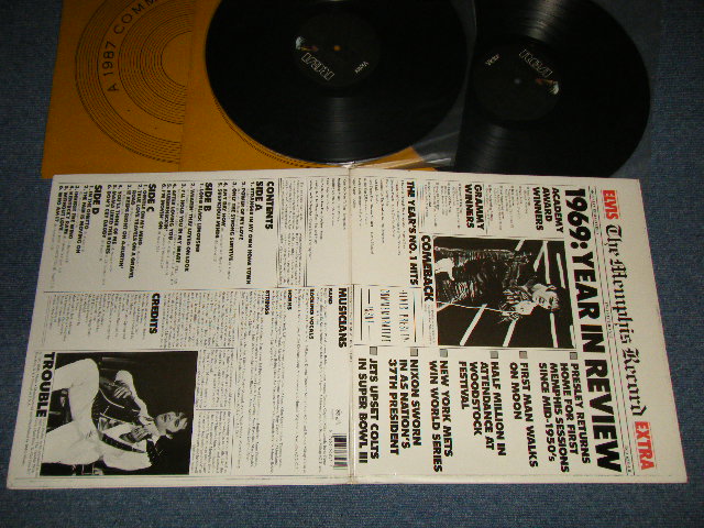 画像1: ELVIS PRESLEY - THE MEMPHIS RECORD (Ex+++/MINT-) / 1987 US AMERICA ORIGINAL Used 2-LP