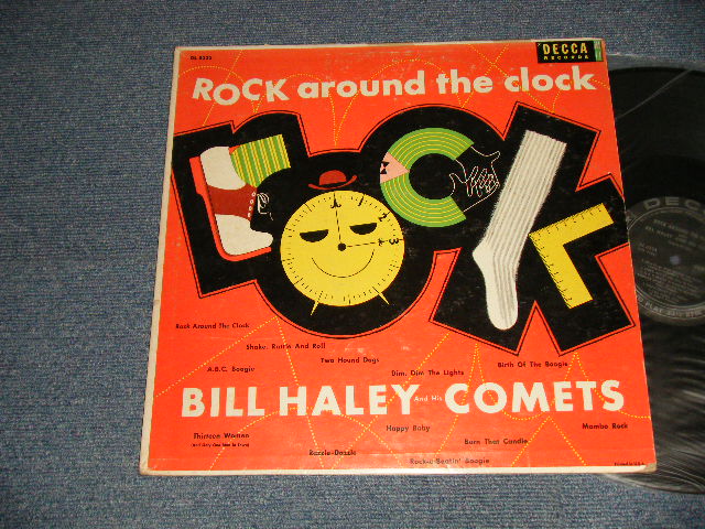 画像1: BILL HALEY and His COMETS - ROCK AROUND THE CLOCK (Ex++/Ex++ Looks:Ex++, Ex++ Looks:Ex+ TAPE SEAM) / 1956 US AMERICA ORIGINAL "BLACK LABEL" MONO Used LP