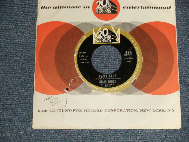 画像1: DIANE RENAY - A)NAVY BLUE : B)UNBLELEIVABLE GUY (MINT-/MINT-)  / 1964 US AMERICA ORIGINAL Used 7" Single  