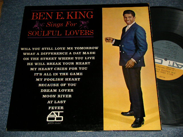 画像1: BEN E. KING (of THE DRIFTERS) - SONGS FOR SOULFUL LOVERS (Ex++/Ex++ Looks:Ex+++) / 1962 US AMERICA OTIGINAL 1st Press"BROWN(GOLD) & GRAY Label" MONO Used LP  LP 