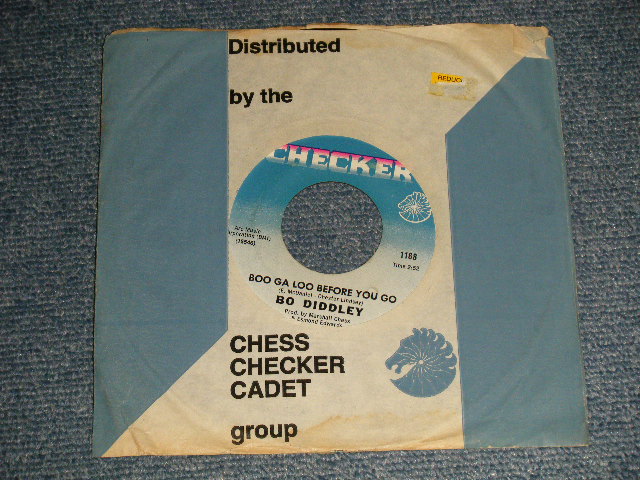 画像1: BO DIDDLEY -  A)BOO GA LOO TOP OS YOU GO   B)WRECKING MY LOVE LIFE (NORTHERN SOUL)  (Ex+++/Ex+++) / 1967 US AMERICA ORIGINAL Used 7" 45rpm SINGLE 