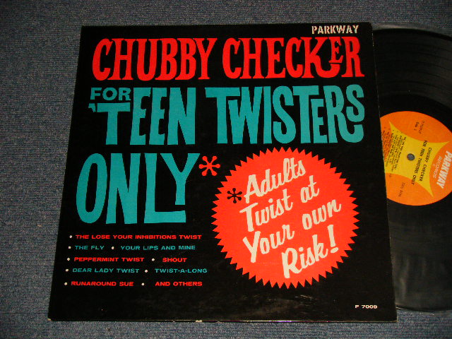 画像1: CHUBBY CHECKER -  FOR TEEN TWISTERS ONLY  (Ex++/Ex+ Looks:Ex)   / 1962 US AMERICA ORIGINAL MONO Used LP 