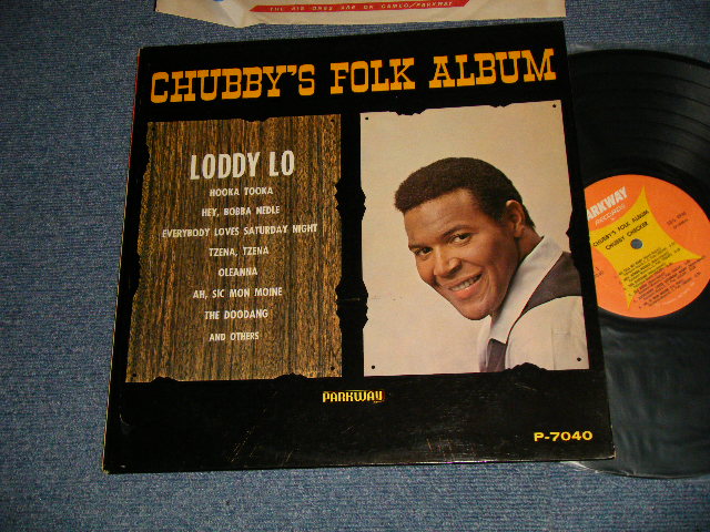 画像1: CHUBBY CHECKER -  BCHUBBY'S FOLK ALBUM  (Ex++/Ex+++) / 1964 US AMERICA ORIGINAL 1st  Press Label MONO Used LP -