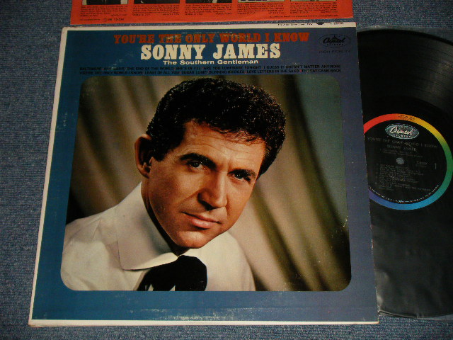 画像1: SONNY JAMES - YOU'RE THE ONLY WORLD I KNOW (Ex++/Ex++) / 1964 US AMERICA ORIGINAL 1st Press "BLACK with RAINBOW CAPITOL Logo on Top Label" MONO Used LP