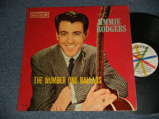 画像1: JIMMIE RODGERS - THE NUMBER ONE BALLAD (Ex++/Ex+++ EDSP) / 1963 US AMERICA ORIGINAL 1st Press "Withe with THREE 3 SPOKE Label"  MONO Used  LP  