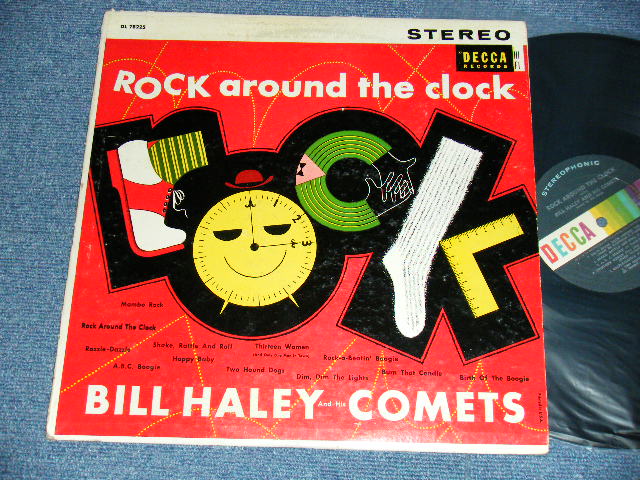 画像1: BILL HALEY and His COMETS - ROCK AROUND THE CLOCK (Ex++/Ex+++) / 1967 Version  US AMERICA  RE-PRESS REISSUE "STEREO" Used LP LP