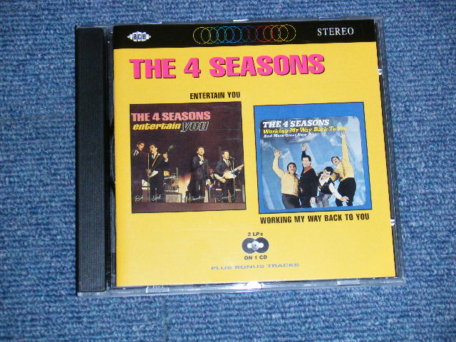 画像1: THE 4 FOUR SEASONS - The 4 Seasons Entertain You / Working My Way Back To You (MINT-/MINT) / 1995 UK ENGLAND ORIGINAL Used CD 
