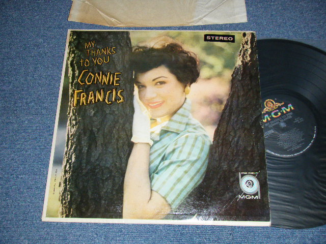 画像1: CONNIE FRANCIS - MY THANKS TO YOU (Ex-/MINT- WTRDMG) / 1959 US AMERICA "1st Press Jacket" STEREO Used LP 
