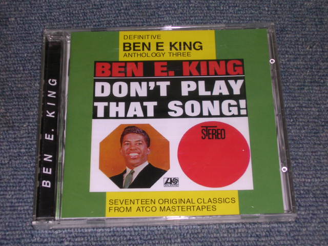 画像1: BEN E. KING ( of THE DRIFTERS ) - ANTHOLOGY THREE DON'T PLAY THAT SONG / 1996 UK SEALED CD  