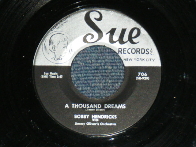 画像: BOBBY HENDRICKS - ITCHY TWICHY FEELING / 1958 US ORIGINAL 7" SINGLE 