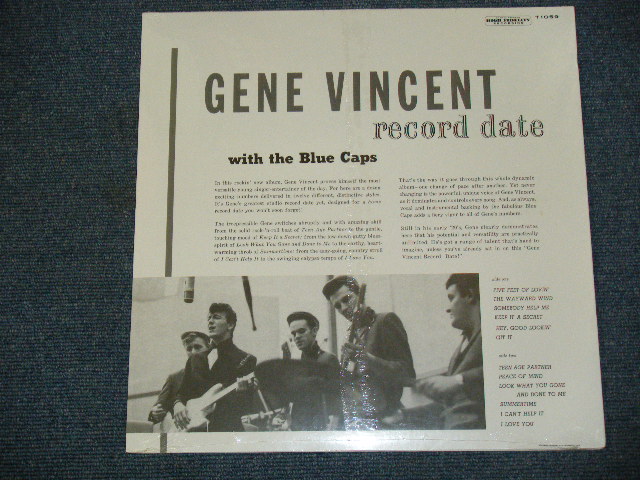 画像: GENE VINCENT - A GENE VINCENT RECORD DATE / 2000's US REISSUE Sealed LP  