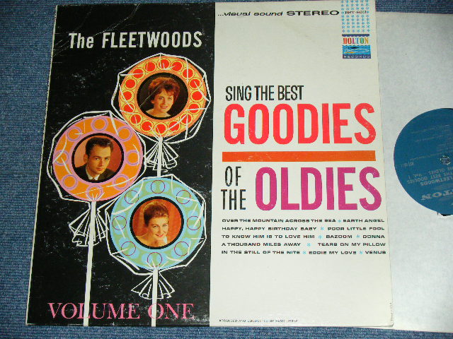 画像1: THE FLEETWOODDS - SING THE BEST GOODIES OF THE OLDIES / 1962 US ORIGINAL Turquoice Label With DOLPHIN on Top Used STEREO LP 