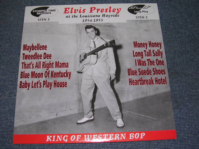 画像1: ELVIS PRESLEY - AT THE LOUISIANA HAYRIDE 1954-55 / UK ORIGINAL 10" LP