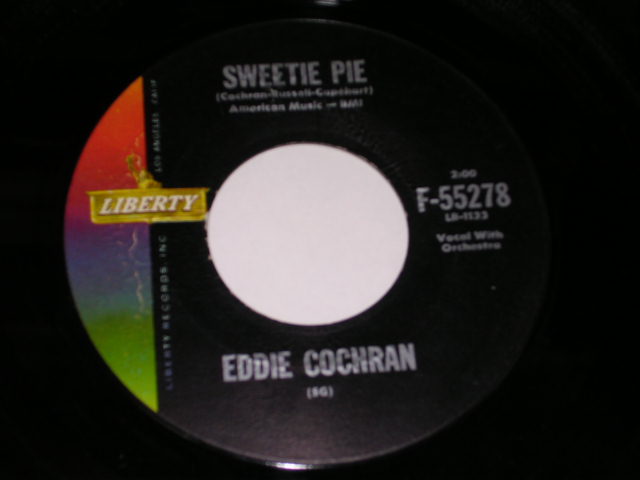 画像: EDDIE COCHRAN - LONELY / 1960 US ORIGINAL 7" Single  