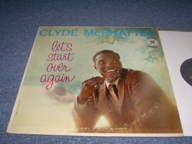 画像1: CLYDE McPHATTER(DRIFTERS/DOMINOS) - LET'S START OVER AGAIN  (VG++/VG++) / 1959 US AMERICA 2nd Press "BLACK Label" MONO Used LP 