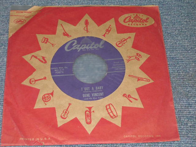 画像1: GENE VINCENT - WALKIN' HOME FROM SCHOOL / 1958 US ORIGINAL 7"Single 