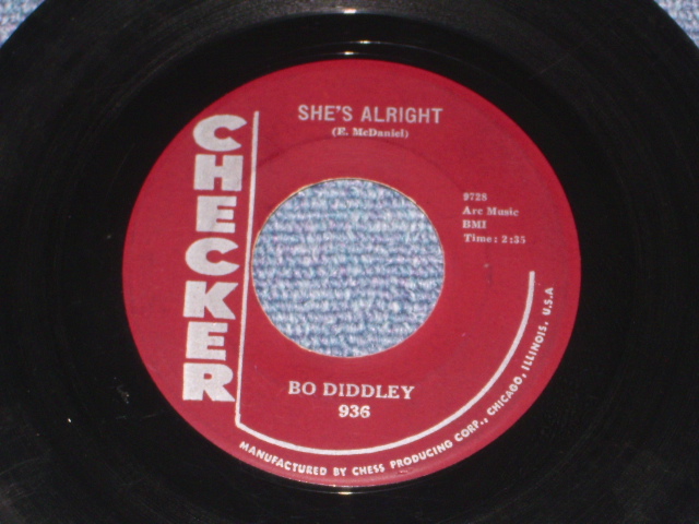 画像: BO DIDDLEY - SAY MAN,BACK AGAIN / 1959 US ORIGINAL 7"SINGLE 