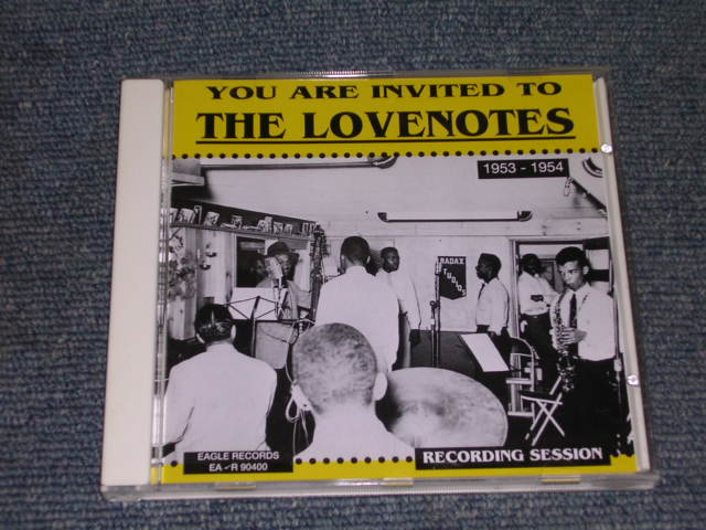 画像1: THE LOVENOTES - YOU ARE INVITED TO 1953-1954 / 1994 GERMAN Brand New CD  