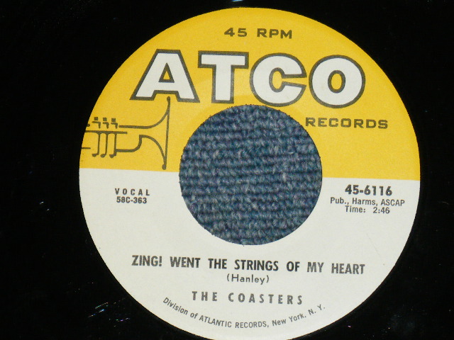 画像: THE COASTERS - YAKETY YAK / 1958 US ORIGINAL 7" SINGLE 