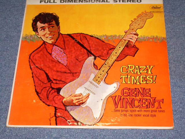 画像1: GENE VINCENT - CRAZY TIMES ! / 1960 US ORIGINAL Rare! STEREO LP