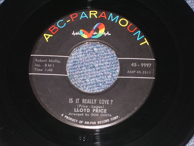 画像: LLOYD PRICE - WHERE WERE YOU / 1959 US ORIGINAL 7" SINGLE  