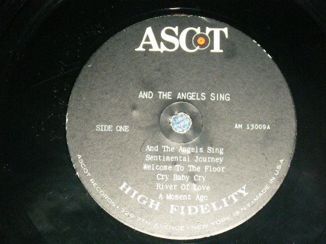 画像: THE ANGELS - SING TWELVE OF THEIR GREATEST HITS / 1963 US SECOND ISSUE ORIGINAL Used MONO LP 