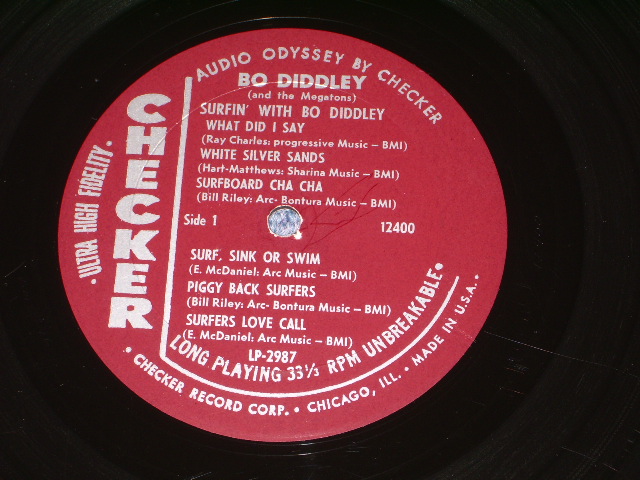 画像: BO DIDDLEY - SURFIN' WITH / 1964 US ORIGINAL MONO LP  
