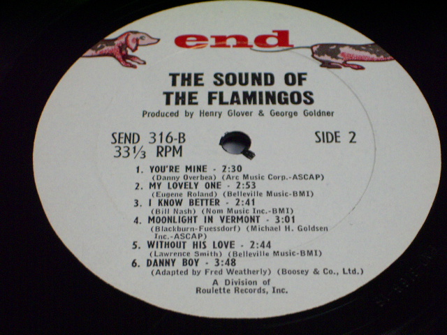 画像: THE FLAMINGOS - THE SOUND OF (Ex+/Ex++)  / 1962 US AMERICA ORIGINAL MONO Used LP  