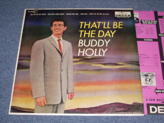 画像1: BUDDY HOLLY - THAT'LL BE THE DAY (MINT-/MINT-) / Late 1960s US mono LP 