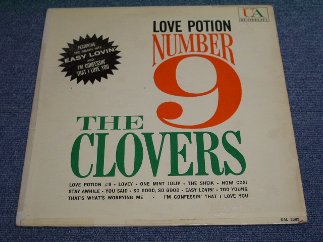 画像1: THE CLOVERS - LOVE POTION NUMBER 9 / 1959 MONO US ORIGINAL LP  