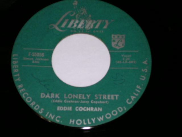 画像: EDDIE COCHRAN - SITTIN' IN THE BALCONY / 1957 US ORIGINAL 7" Single  