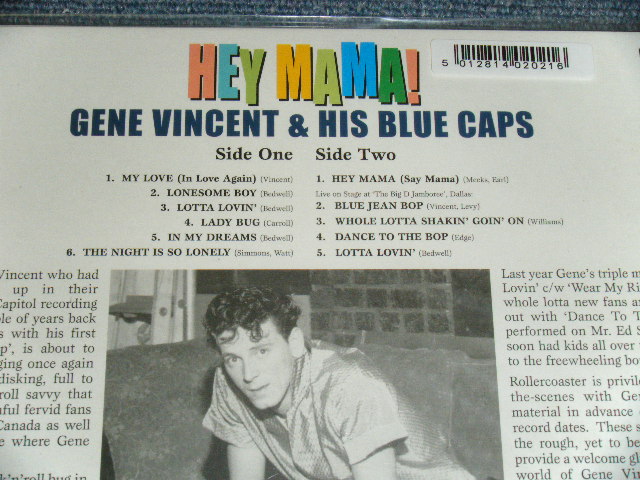 画像: GENE VINCENT - HEY MAMA / 1998 US ORIGINAL Sealed 10"LP  