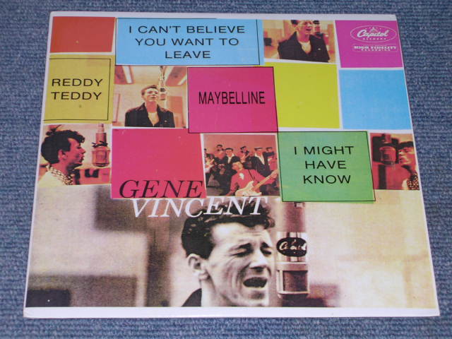 画像1: GENE VINCENT - SOUND LIKE / 1980s SPAIN REISSUE 7"EP With PICTURE SLEEVE 