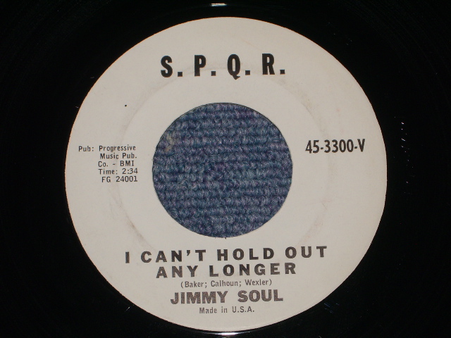 画像: JIMMIY SOUL - TWISTOIN' MATILDFA / 1962 US ORIGINAL 7" Single  